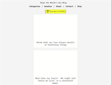 Tablet Screenshot of blog.wipetheworldsass.com